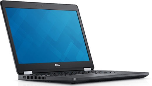 Dell Latitude E5470 opened wide is tilting to the right